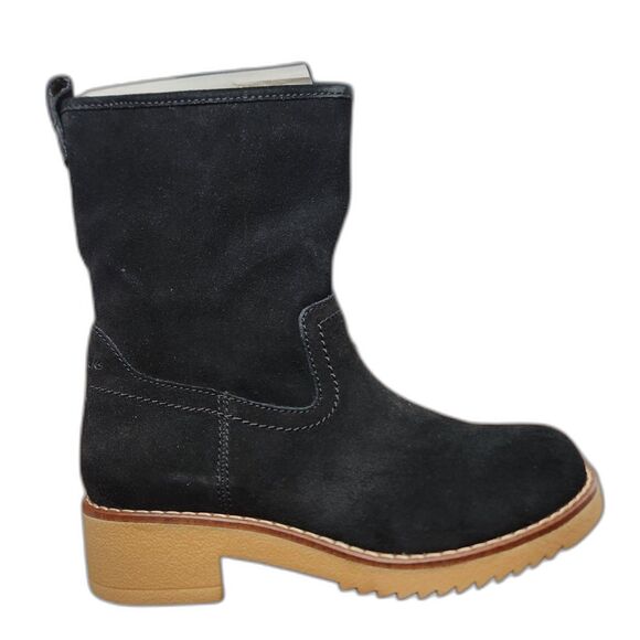 Clarks Shoes - Clarks Eden Mid Heeled Ankle Booties – Women’s 6.5 Black, New in Box